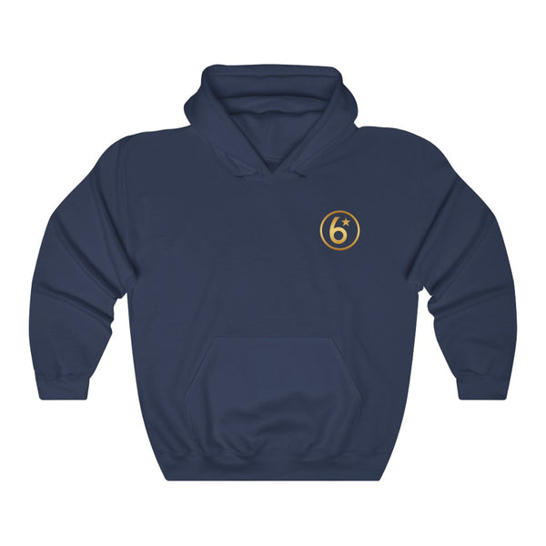 6* - Circle Logo - Unisex Heavy Blend™ Hooded Sweatshirt