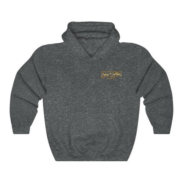 Six Star SC - Box Logo Pocket - Unisex Heavy Blend™ Hooded Sweatshirt