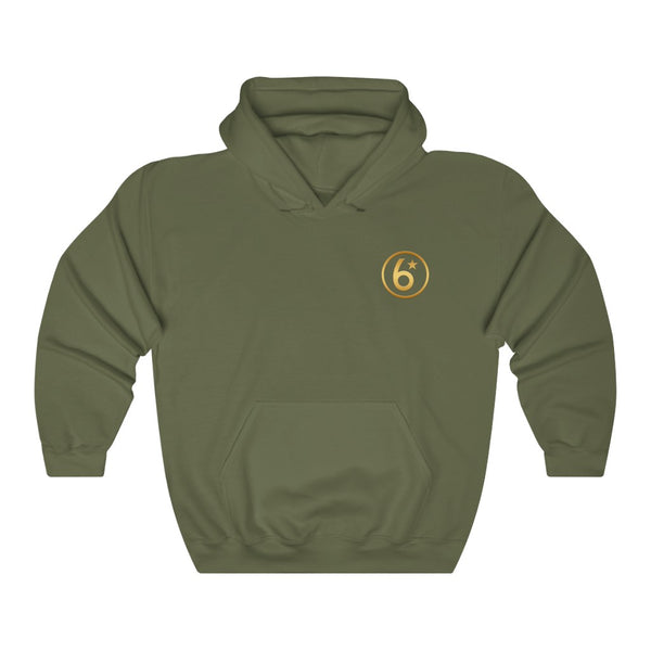 6* - Circle Logo - Unisex Heavy Blend™ Hooded Sweatshirt