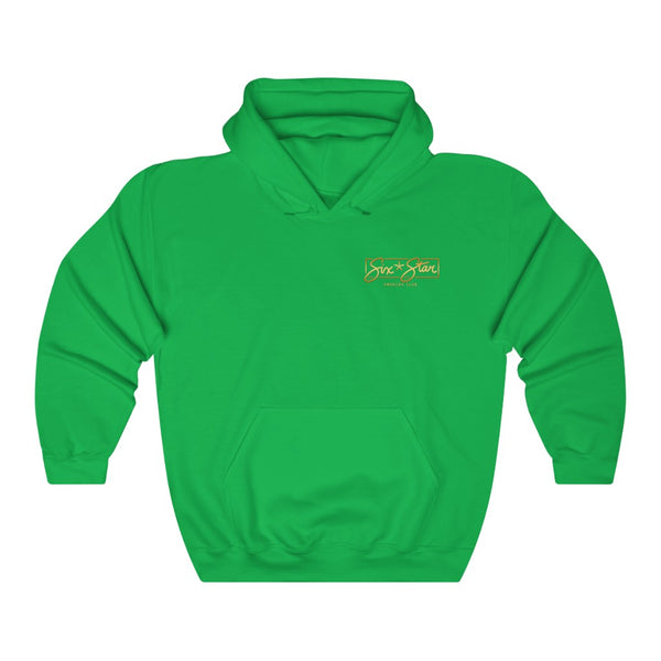 Six Star SC - Box Logo Pocket - Unisex Heavy Blend™ Hooded Sweatshirt
