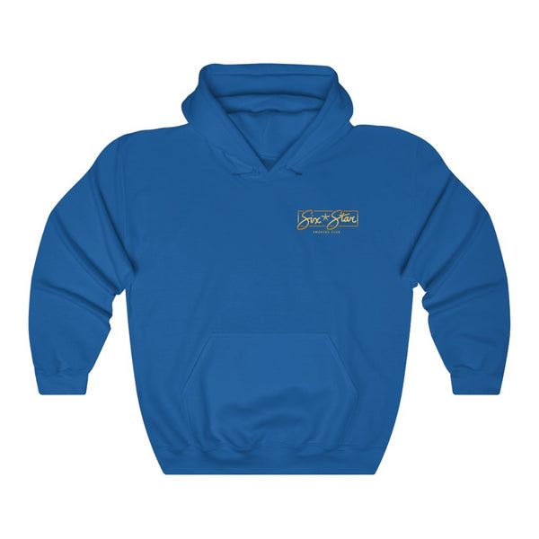 Six Star SC - Box Logo Pocket - Unisex Heavy Blend™ Hooded Sweatshirt