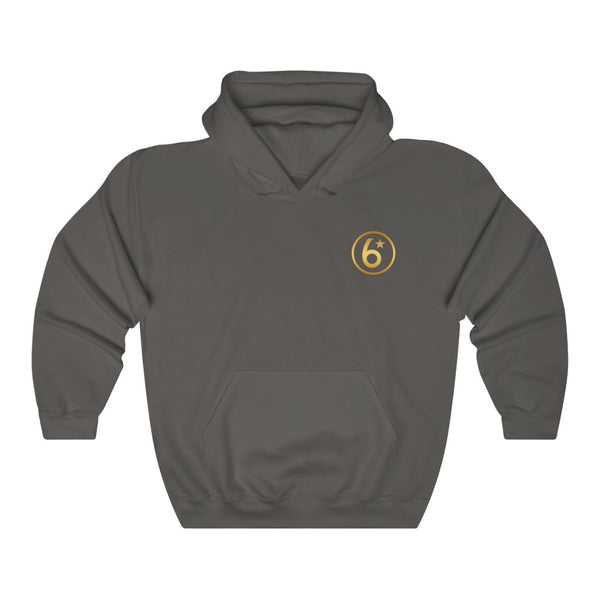 6* - Circle Logo - Unisex Heavy Blend™ Hooded Sweatshirt