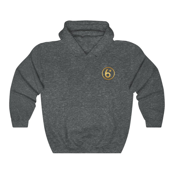 6* - Circle Logo - Unisex Heavy Blend™ Hooded Sweatshirt