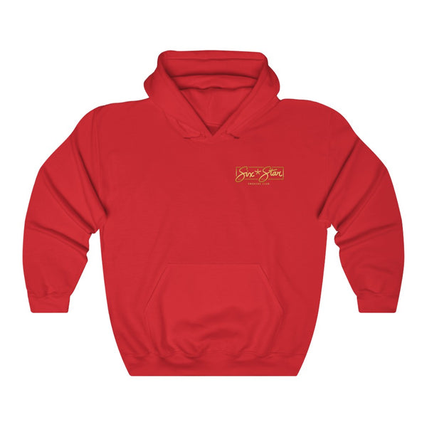 Six Star SC - Box Logo Pocket - Unisex Heavy Blend™ Hooded Sweatshirt