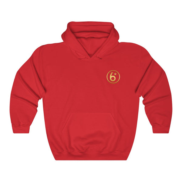 6* - Circle Logo - Unisex Heavy Blend™ Hooded Sweatshirt