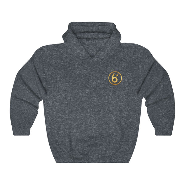 6* - Circle Logo - Unisex Heavy Blend™ Hooded Sweatshirt