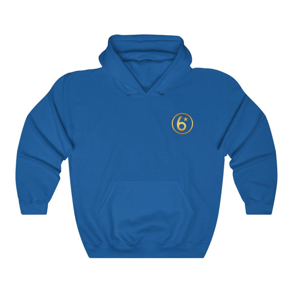 6* - Circle Logo - Unisex Heavy Blend™ Hooded Sweatshirt
