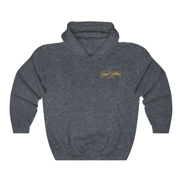 Six Star SC - Box Logo Pocket - Unisex Heavy Blend™ Hooded Sweatshirt